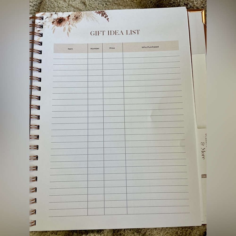 **Brand New** Wedding Planner (Hardcover) - Picture 11 of 15